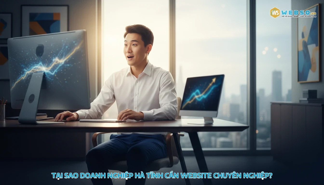 thiết kế website tại hà tĩnh - Tại Sao Doanh Nghiệp Hà Tĩnh Cần Website Chuyên Nghiệp?