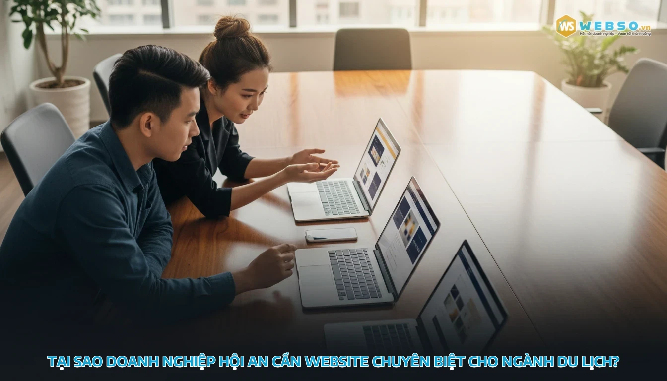 thiết kế website tại hội an - Tại sao doanh nghiệp Hội An cần website chuyên biệt cho ngành du lịch?