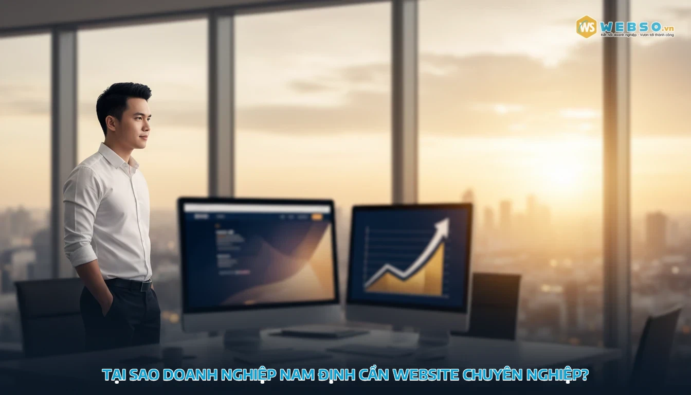 thiết kế website tại nam định - Tại Sao Doanh Nghiệp Nam Định Cần Website Chuyên Nghiệp?