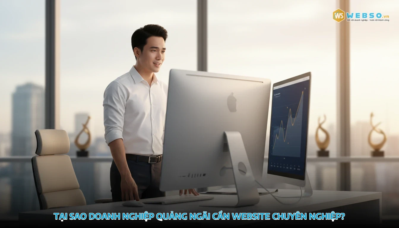 thiết kế web quảng ngãi - Tại Sao Doanh Nghiệp Quảng Ngãi Cần Website Chuyên Nghiệp?