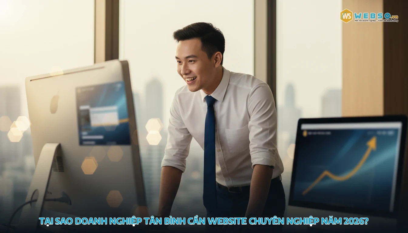thiết kế web tân bình - Vì Sao Doanh Nghiệp Tân Bình Cần Website Chuyên Nghiệp?
