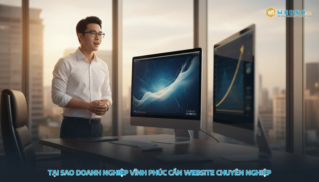 thiết kế web tại vĩnh phúc - Tại Sao Doanh Nghiệp Vĩnh Phúc Cần Website Chuyên Nghiệp