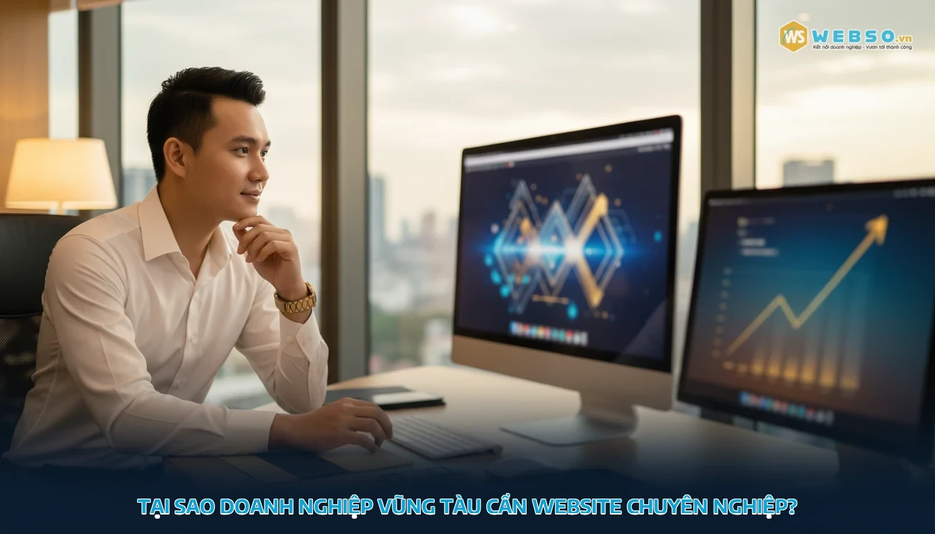 thiết kế web vũng tàu - Tại sao doanh nghiệp Vũng Tàu cần website chuyên nghiệp?