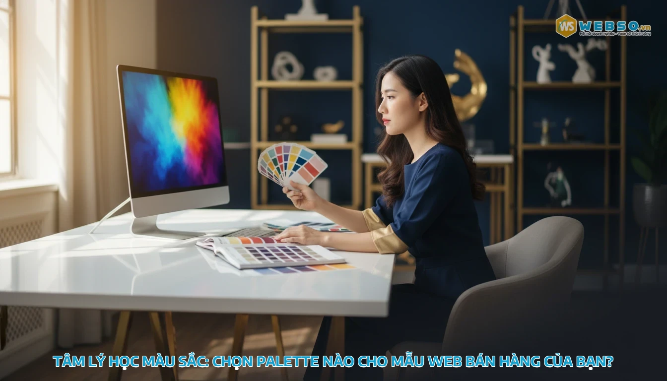 mẫu web bán hàng - Tâm lý học màu sắc: Chọn palette nào cho mẫu web bán hàng của bạn?