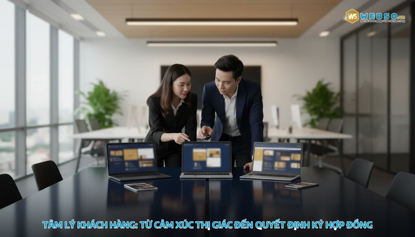 thiết kế website kiến trúc - Tâm Lý Khách Hàng: Từ Cảm Xúc Thị Giác Đến Quyết Định Ký Hợp Đồng