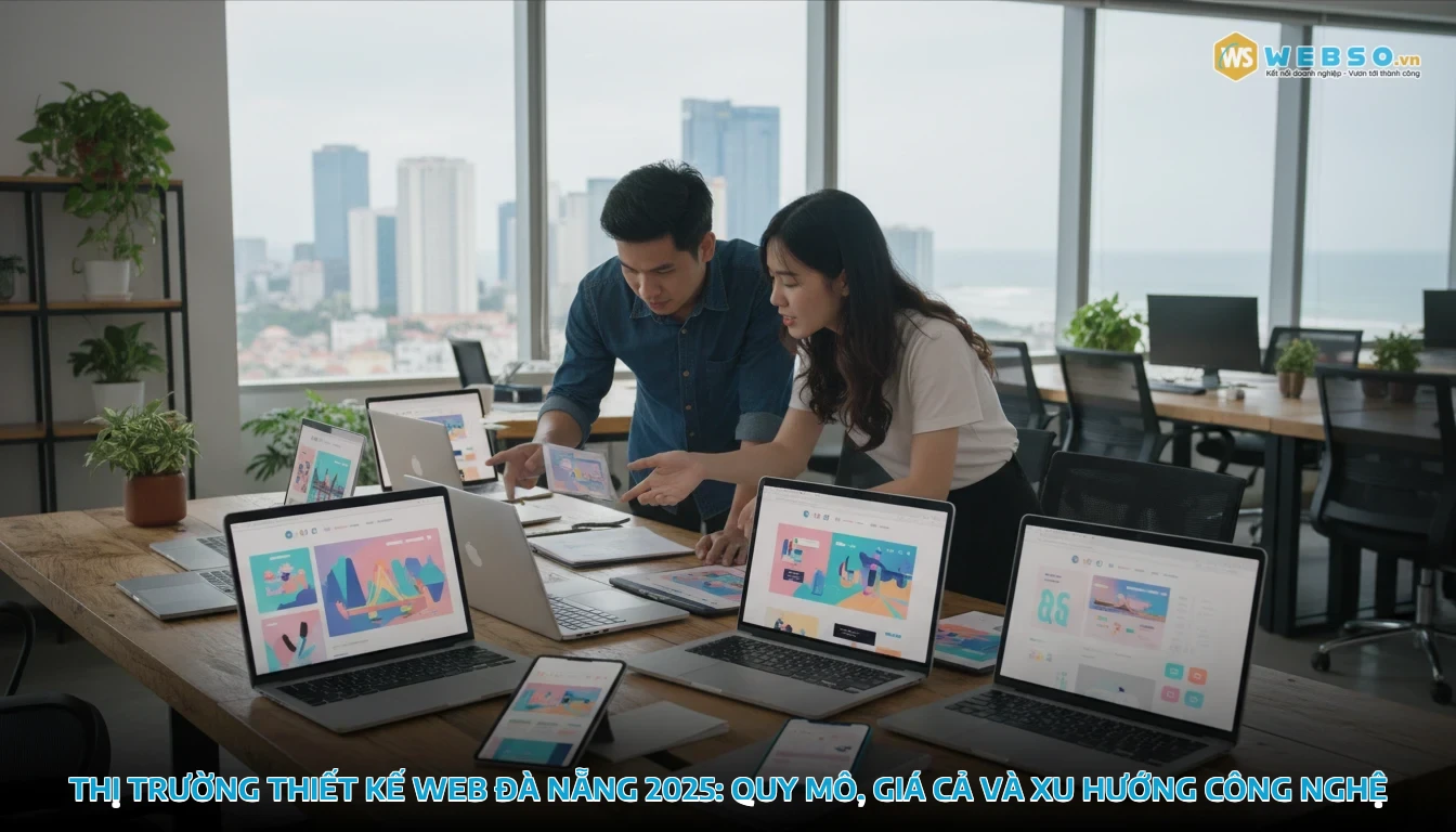 thiết kế web đà nẵng - Thị trường thiết kế web Đà Nẵng 2025: Quy mô, giá cả và xu hướng công nghệ