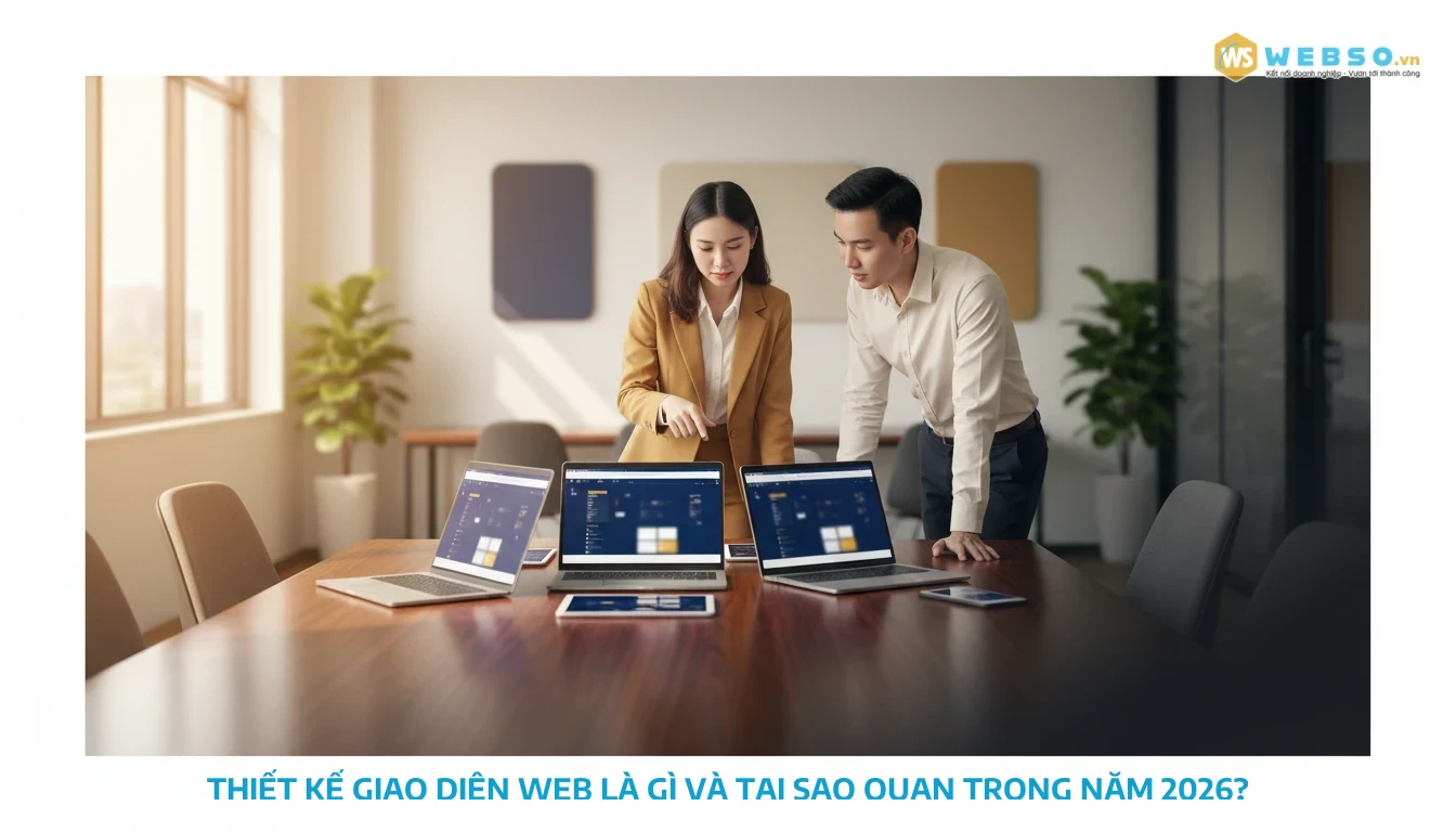 thiết kế giao diện web - Thiết kế giao diện web là gì và tại sao quan trọng năm 2026?