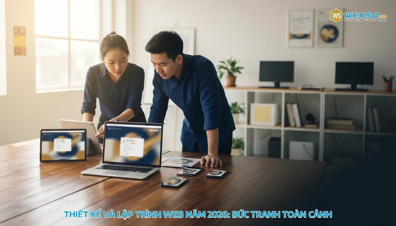 thiết kế và lập trình web - Thiết Kế và Lập Trình Web Năm 2026: Bức Tranh Toàn Cảnh