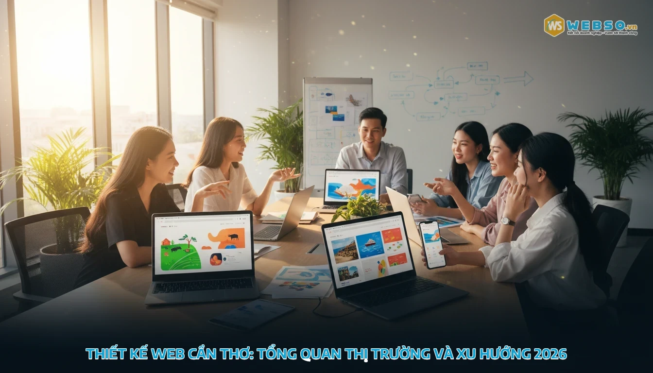thiết kế web cần thơ - Thiết kế web Cần Thơ: Tổng quan thị trường và xu hướng 2026