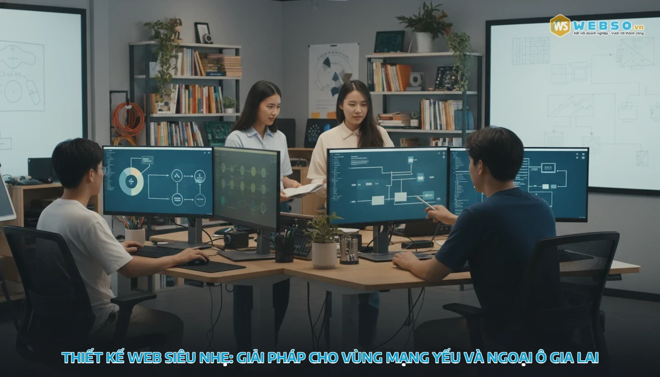 thiết kế web gia lai - Thiết kế web siêu nhẹ: Giải pháp cho vùng mạng yếu và ngoại ô Gia Lai