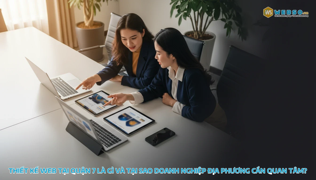 thiết kế web quận 7 - Thiết kế web tại Quận 7 là gì và tại sao doanh nghiệp địa phương cần quan tâm?