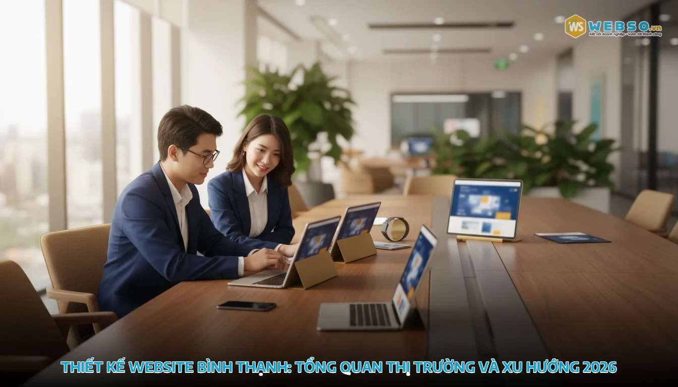 thiết kế website bình thạnh - Thiết kế website Bình Thạnh: Tổng quan thị trường và xu hướng 2026