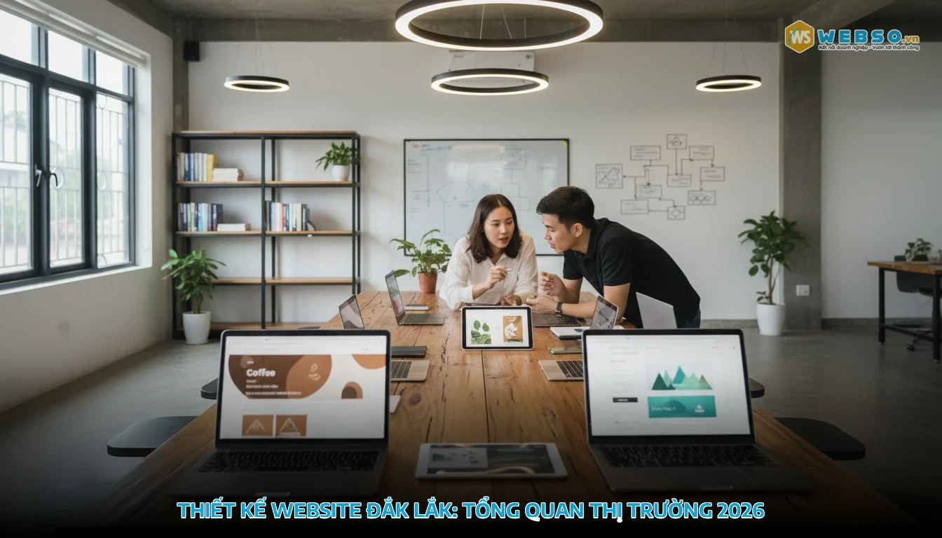 thiết kế website daklak - Thiết Kế Website Đắk Lắk: Tổng Quan Thị Trường 2026