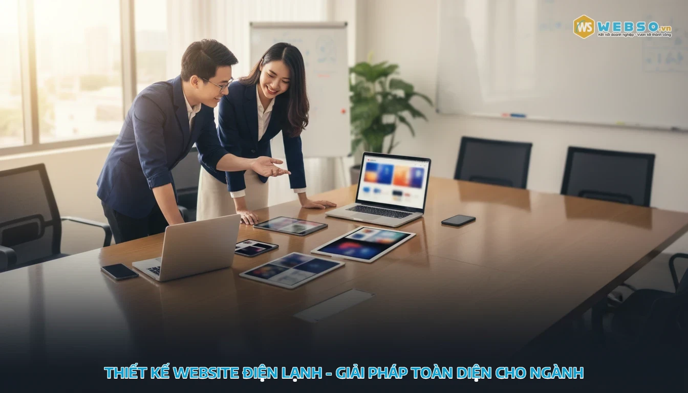 thiết kế website điện lạnh - Thiết Kế Website Điện Lạnh - Giải Pháp Toàn Diện Cho Ngành