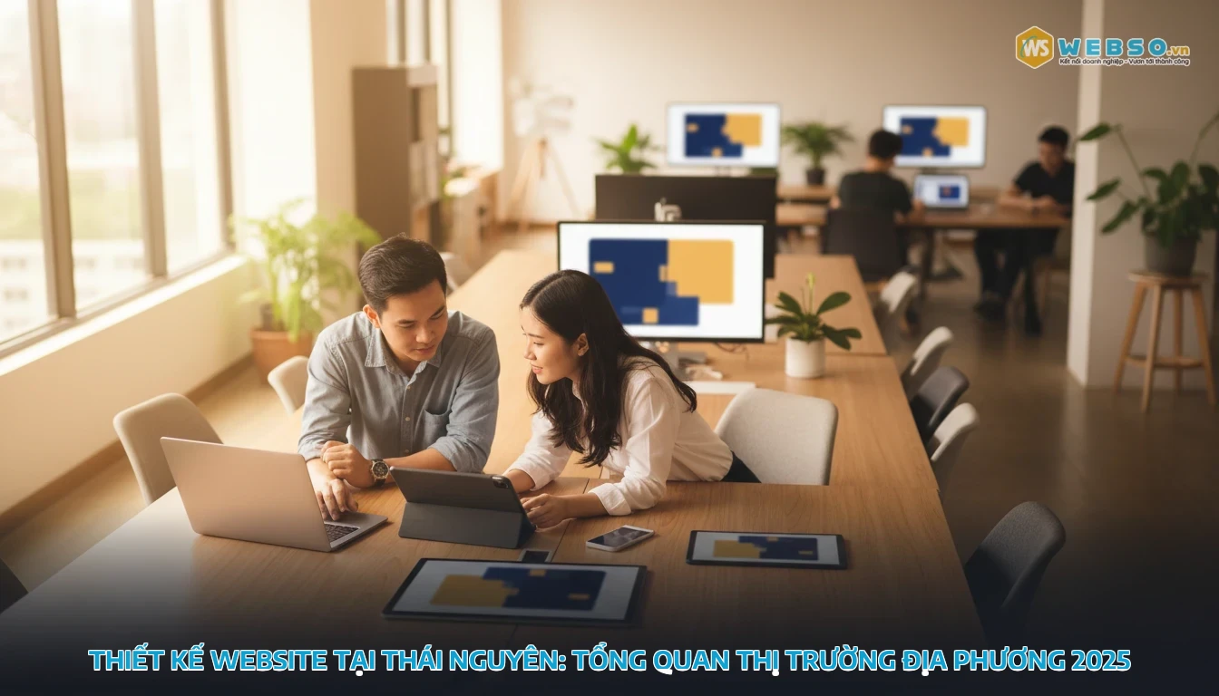 thiết kế website tại thái nguyên - Thiết kế website tại Thái Nguyên: Tổng quan thị trường địa phương 2025
