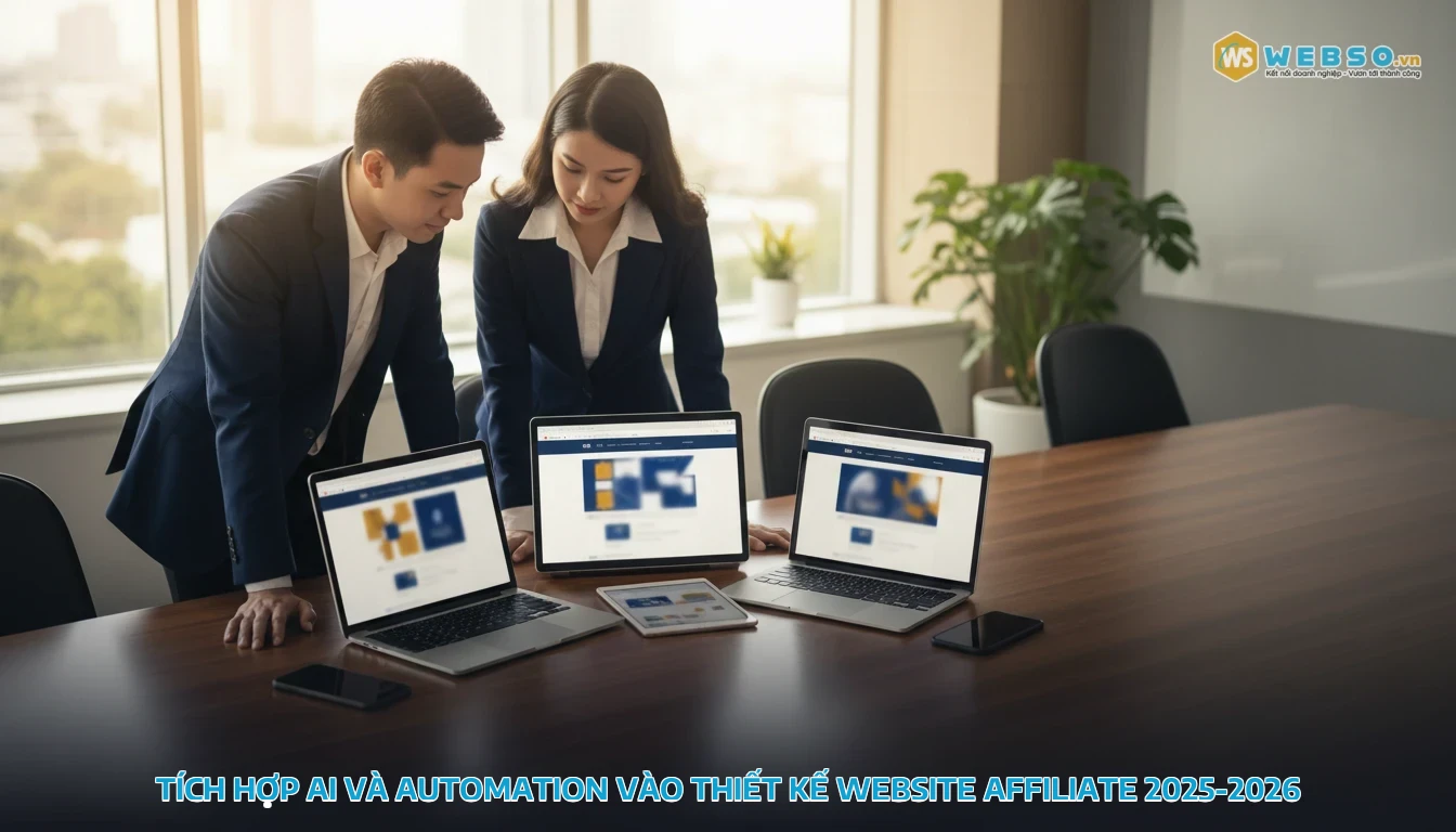 thiết kế website affiliate marketing - Xu hướng thiết kế website affiliate 2025-2026 cần nắm bắt