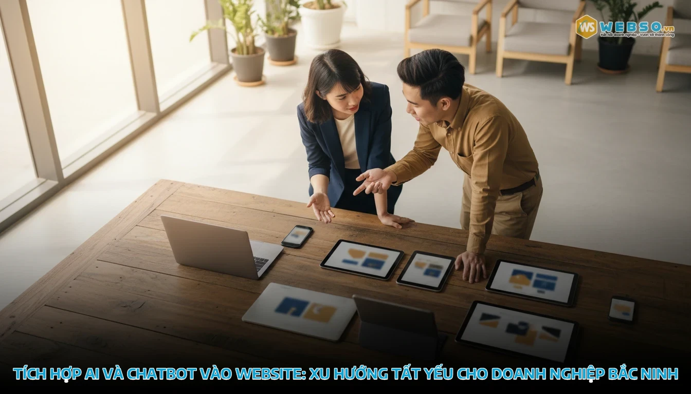 thiết kế website tại bắc ninh - Tích hợp AI và chatbot vào website: Xu hướng tất yếu cho doanh nghiệp Bắc Ninh
