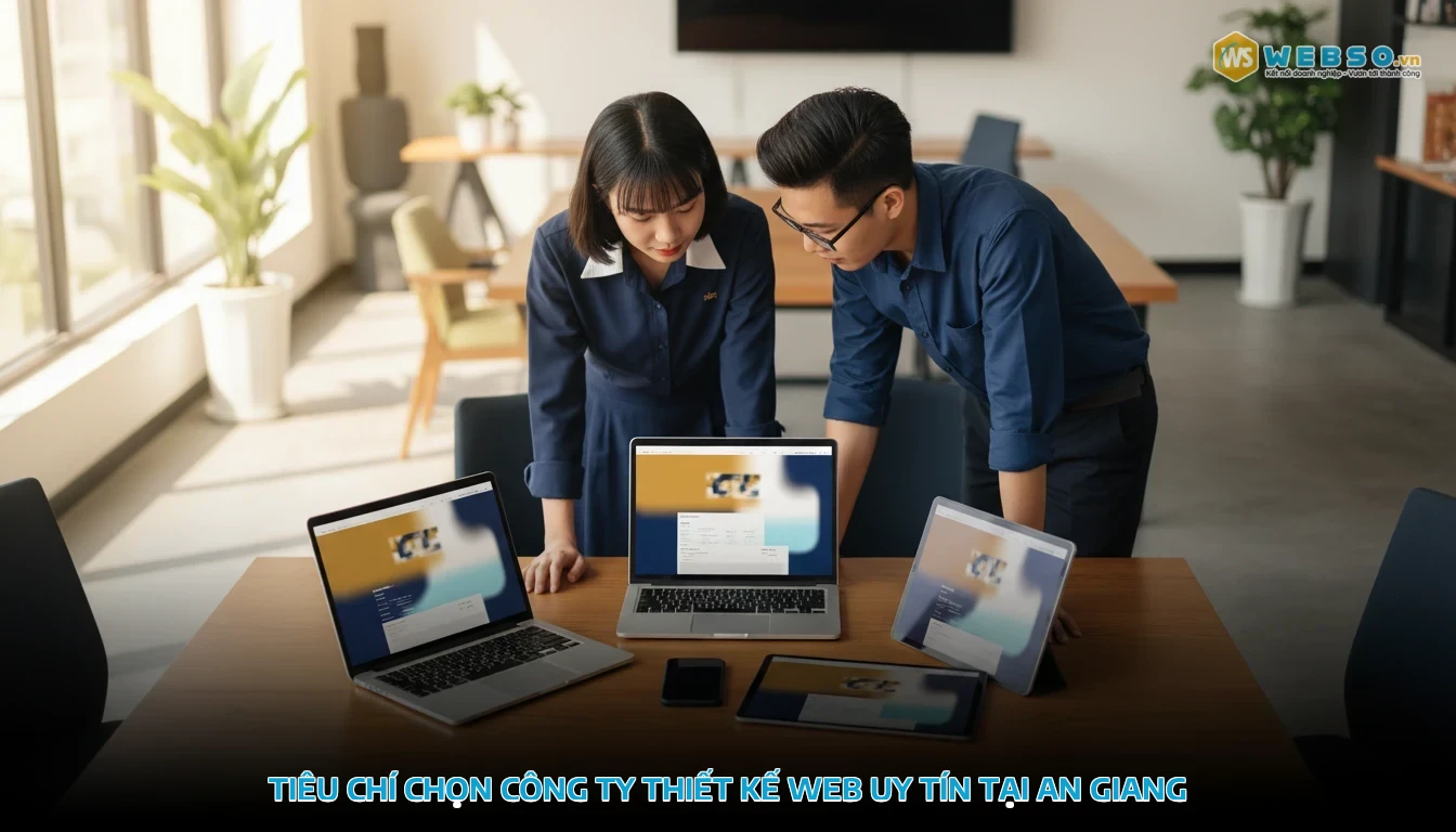 thiết kế web an giang - Tiêu chí chọn công ty thiết kế web uy tín tại An Giang