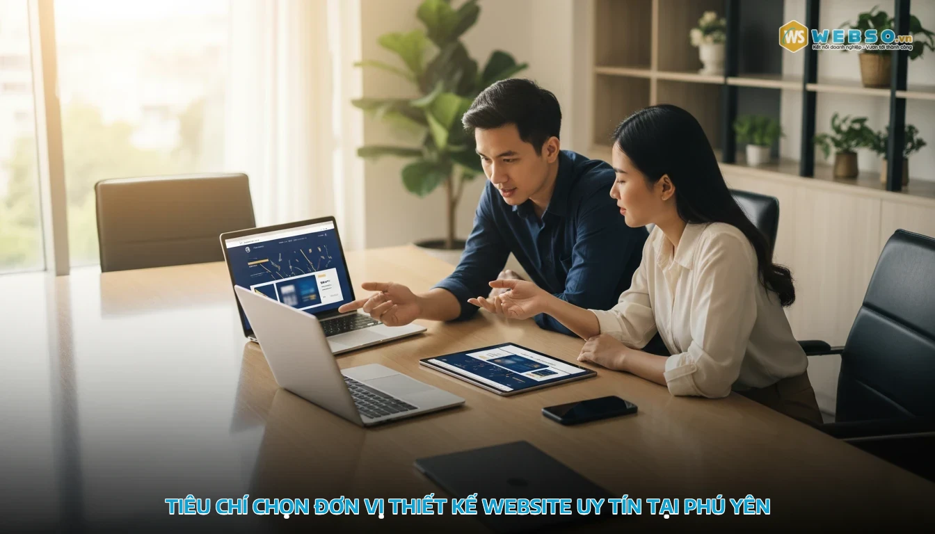 thiết kế website giá rẻ tại phú yên - Tiêu chí chọn đơn vị thiết kế website uy tín tại Phú Yên