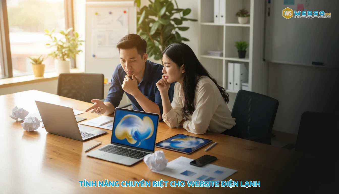 thiết kế website điện lạnh - Tính Năng Chuyên Biệt Cho Website Điện Lạnh