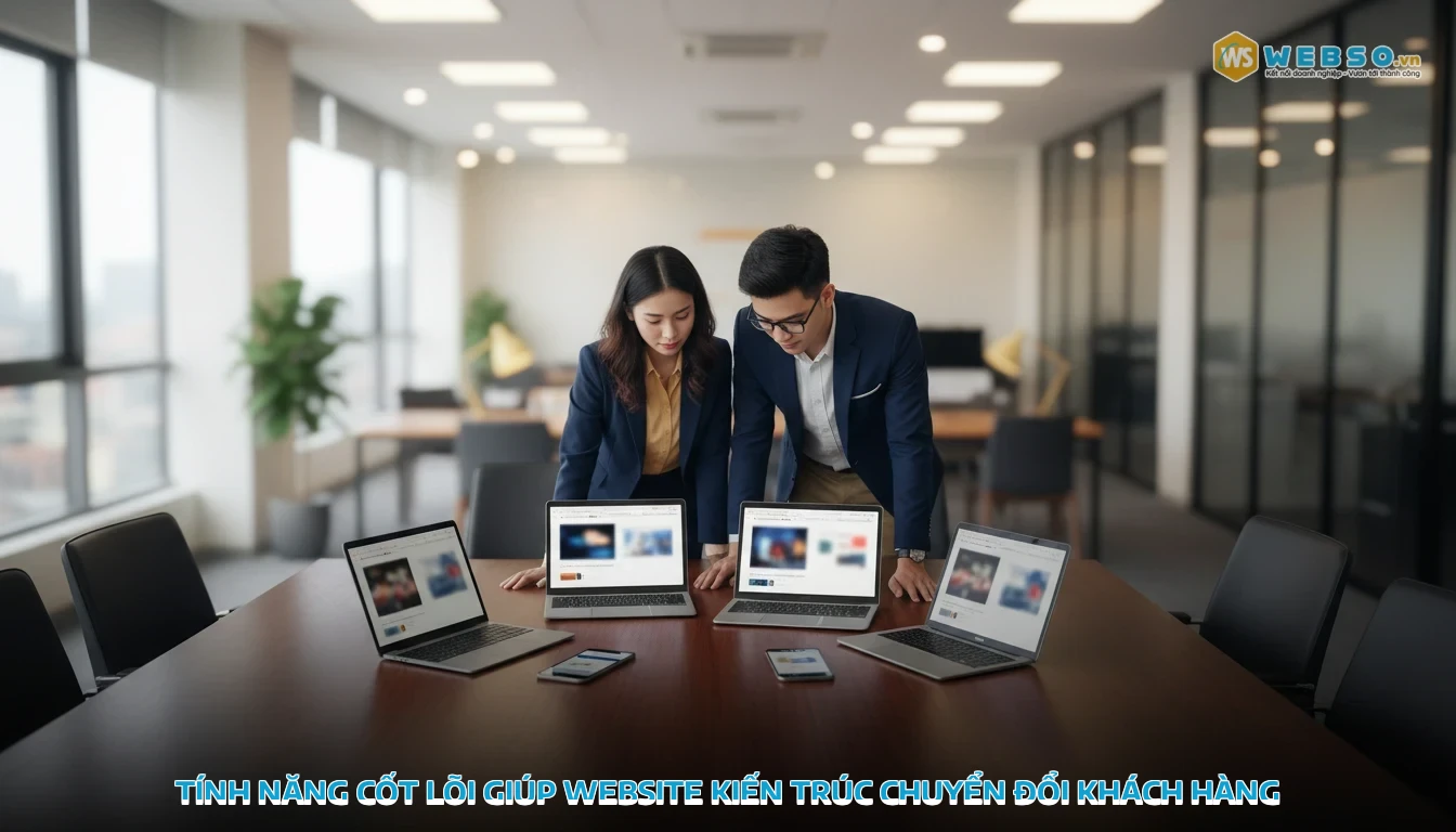 thiết kế website kiến trúc - Tính Năng Cốt Lõi Giúp Website Kiến Trúc Chuyển Đổi Khách Hàng