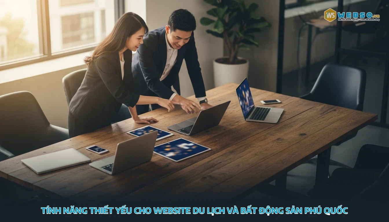 thiết kế web phú quốc - Tính năng thiết yếu cho website du lịch và bất động sản Phú Quốc