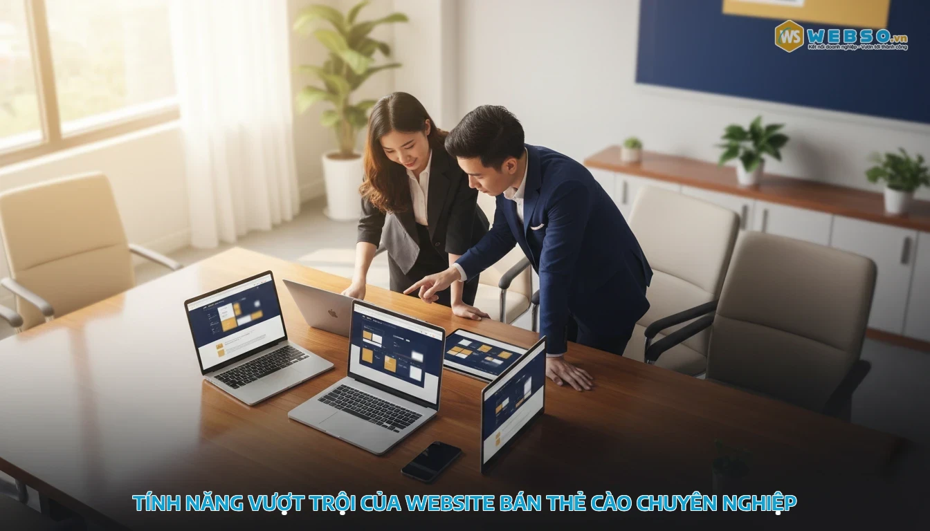 thiết kế website bán thẻ cào - Tính năng vượt trội của website bán thẻ cào chuyên nghiệp