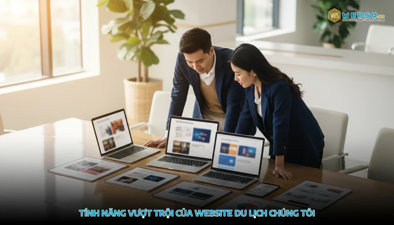thiết kế website du lịch - Tính Năng Vượt Trội Của Website Du Lịch Chúng Tôi
