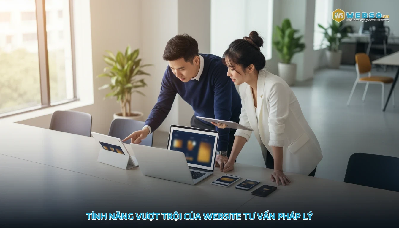 thiết kế website tư vấn luật - Tính năng vượt trội của website tư vấn pháp lý