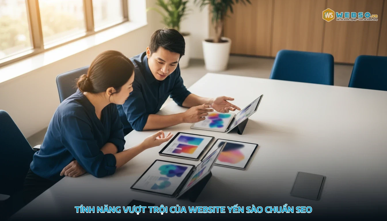 thiết kế website yến sào - Tính năng vượt trội của website yến sào chuyên nghiệp