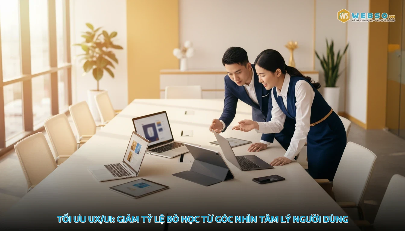 thiết kế web elearning - Tối Ưu UX/UI: Giảm Tỷ Lệ Bỏ Học Từ Góc Nhìn Tâm Lý Người Dùng