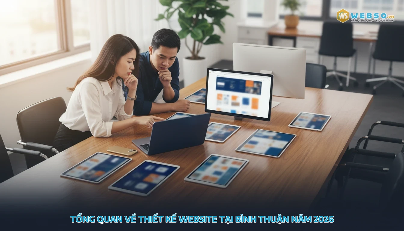 thiết kế website tại bình thuận - Thiết kế website tại Bình Thuận: Tổng quan thị trường 2026