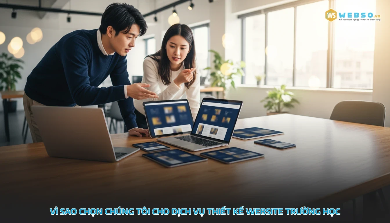 thiết kế website trường học - Vì Sao Chọn Chúng Tôi Cho Dịch Vụ Thiết Kế Website Trường Học