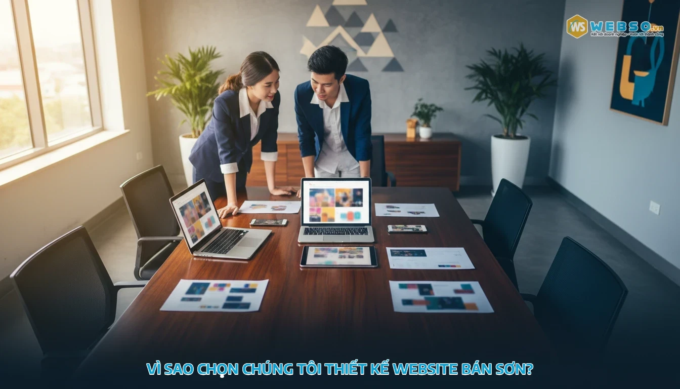 thiết kế website bán sơn - Vì sao chọn chúng tôi thiết kế website bán sơn?