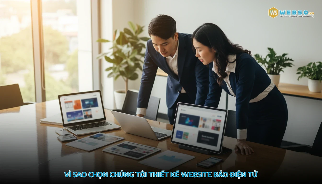 thiết kế website báo điện tử - Vì sao chọn dịch vụ thiết kế web báo điện tử của chúng tôi