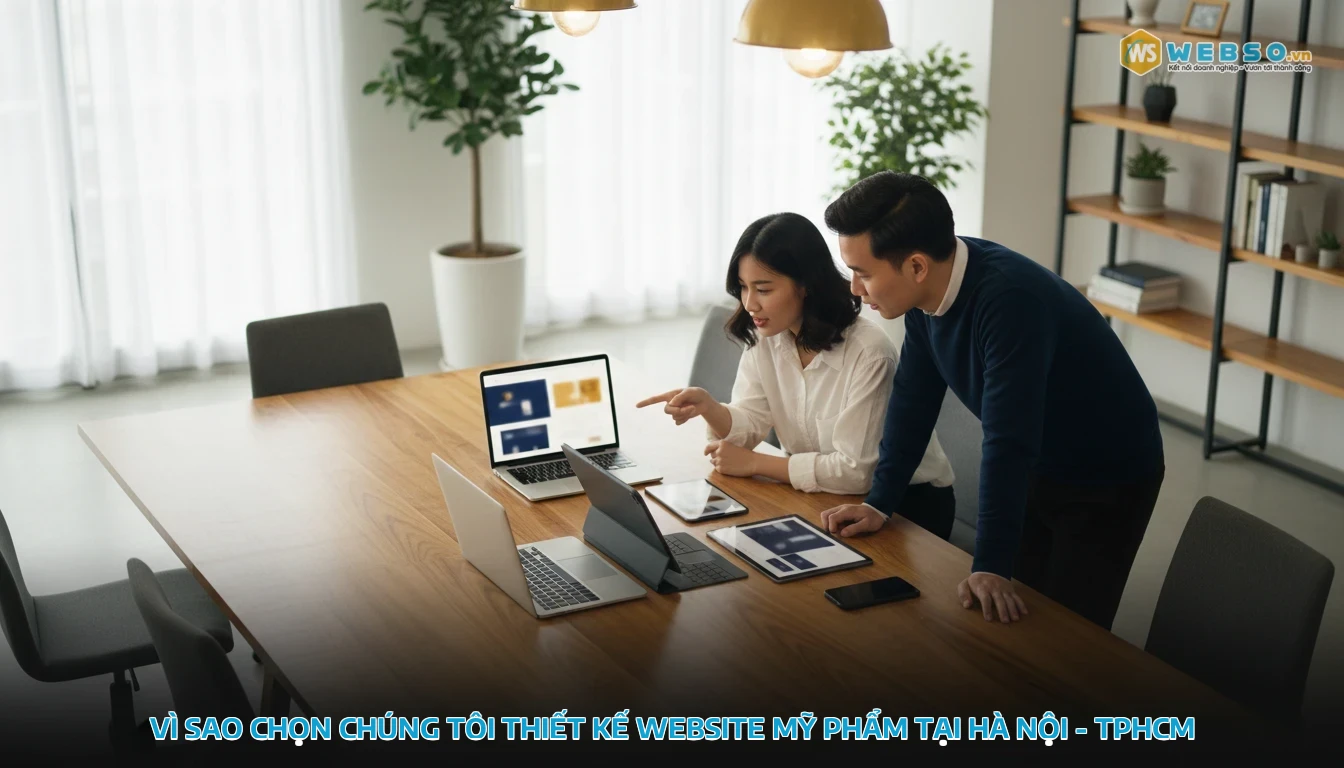 thiết kế website bán mỹ phẩm - Vì sao chọn chúng tôi thiết kế website mỹ phẩm tại Hà Nội - TPHCM