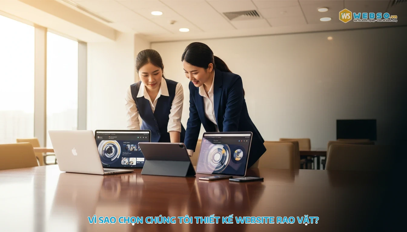thiết kế website rao vặt - Vì sao chọn chúng tôi thiết kế website rao vặt?