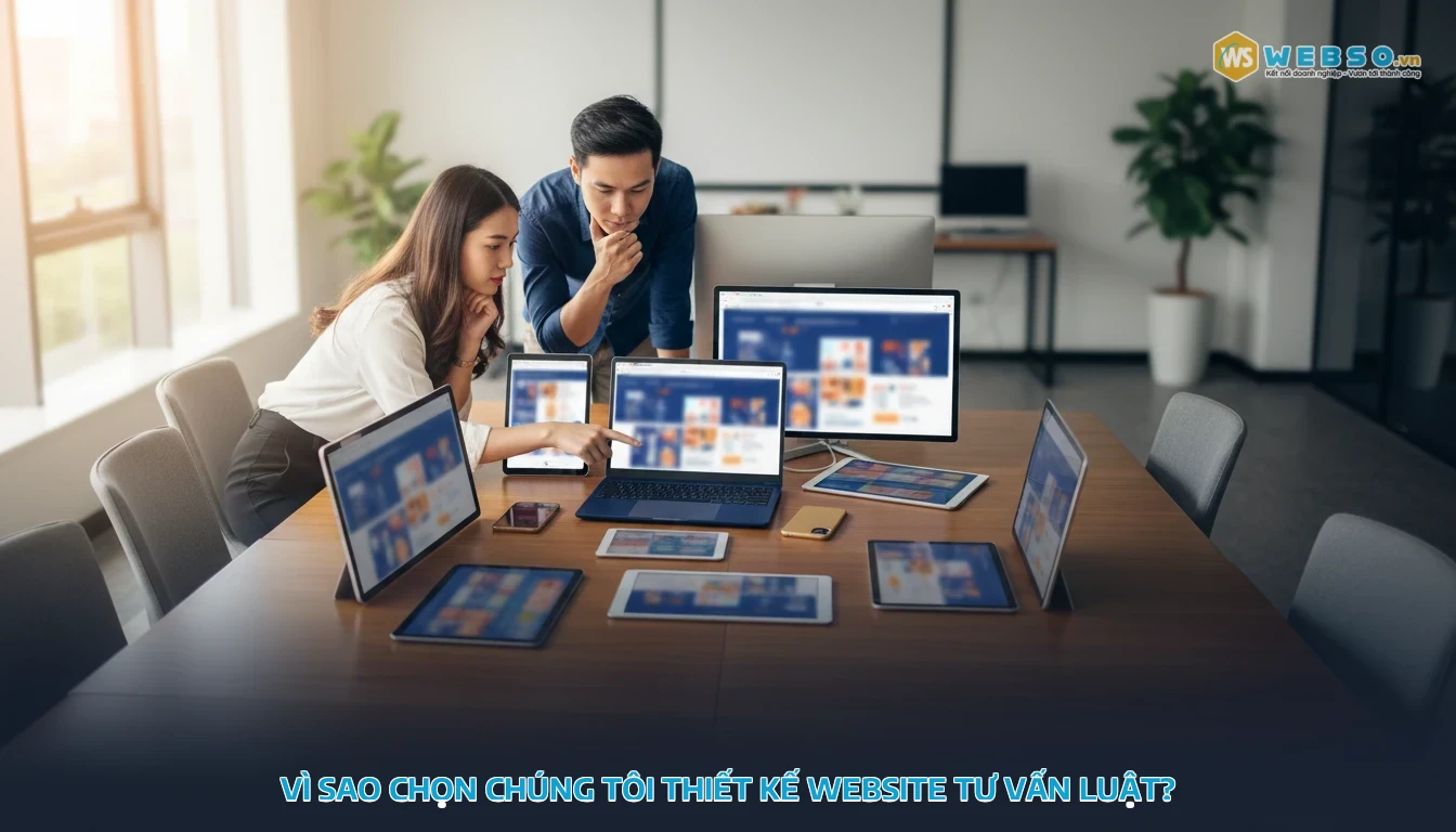 thiết kế website tư vấn luật - Vì sao chọn chúng tôi thiết kế website tư vấn luật?