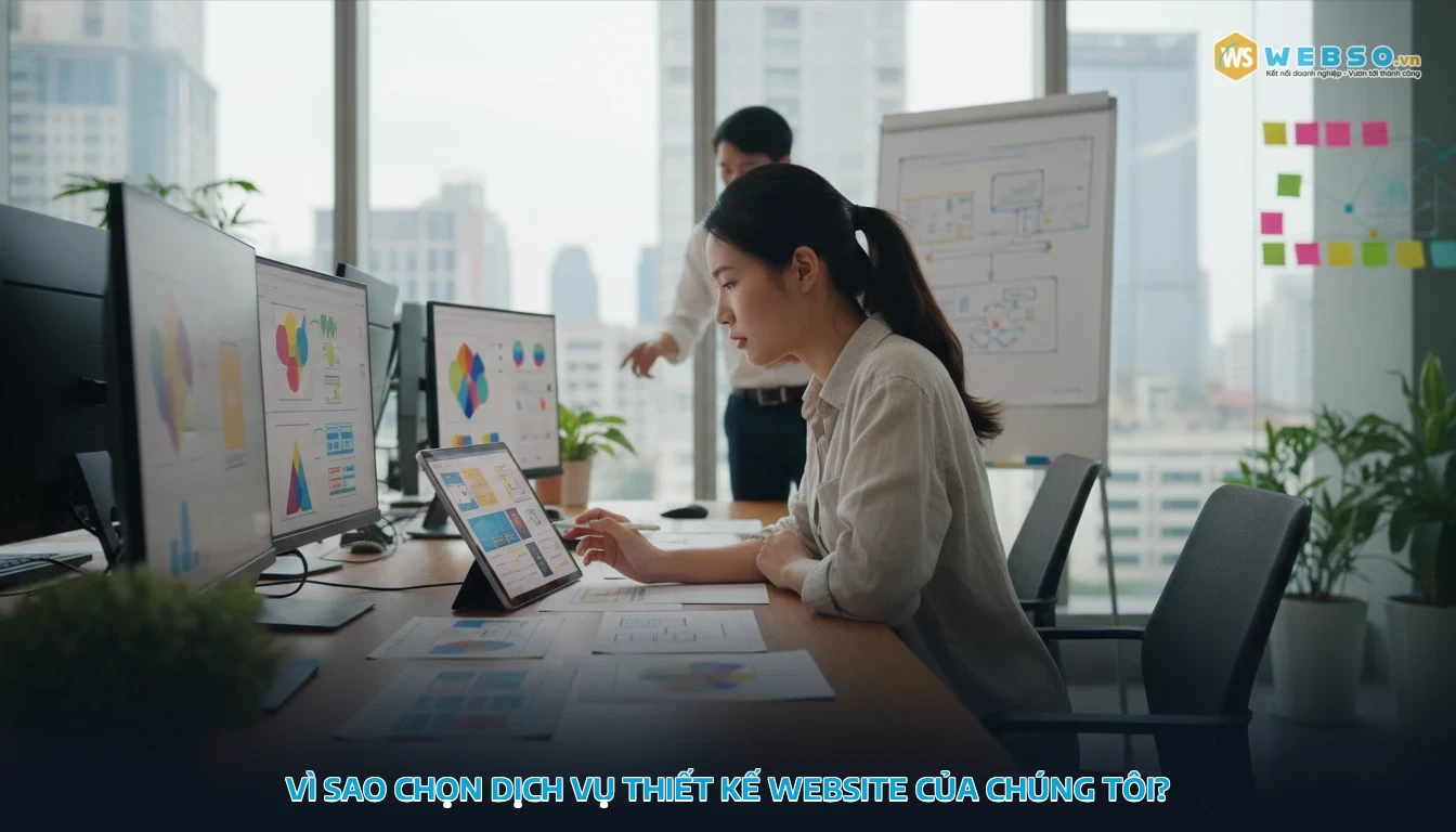 Thiết kế website chuẩn seo - Vì sao chọn dịch vụ thiết kế website của chúng tôi?