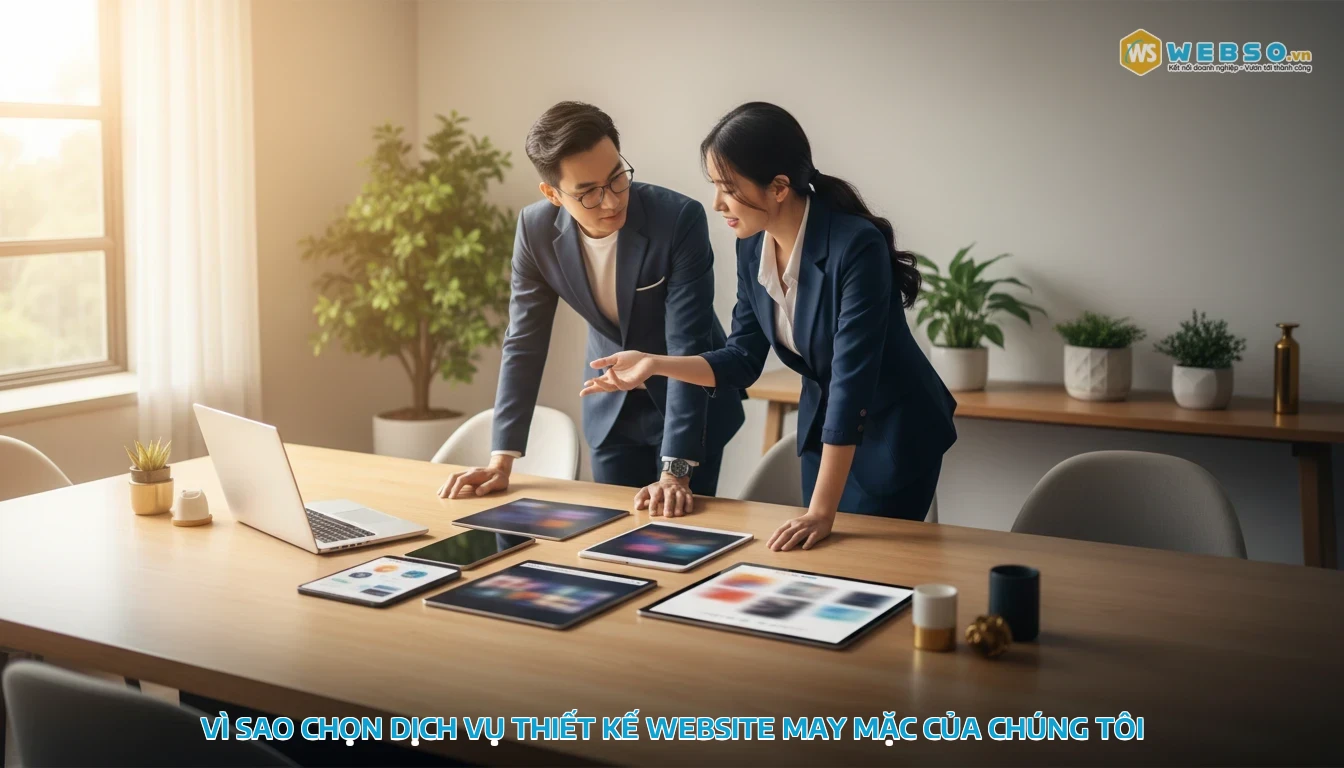 thiết kế website may mặc - Vì Sao Chọn Dịch Vụ Thiết Kế Website May Mặc Của Chúng Tôi