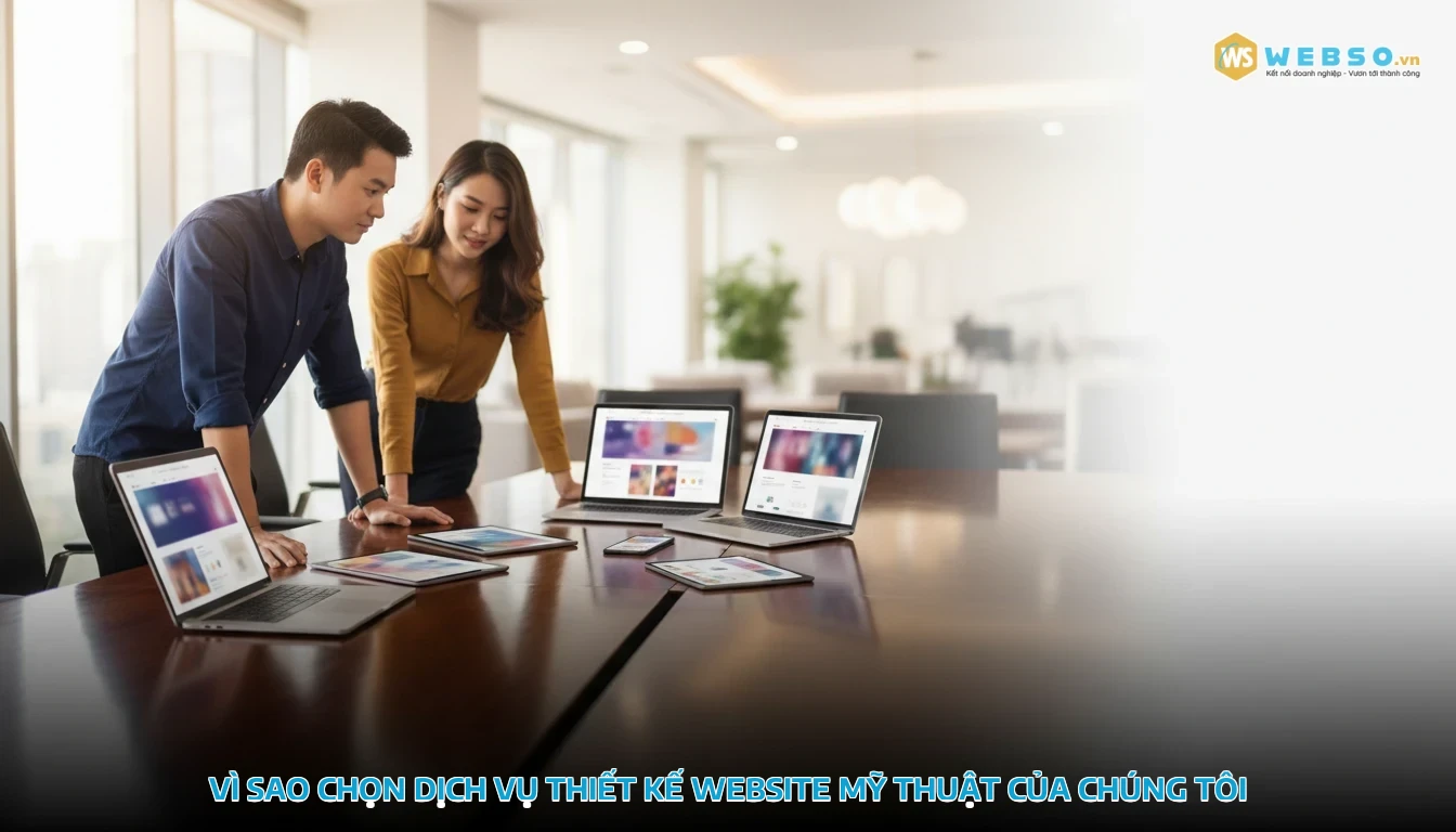 thiết kế website mỹ thuật - Vì sao chọn dịch vụ thiết kế website mỹ thuật của chúng tôi