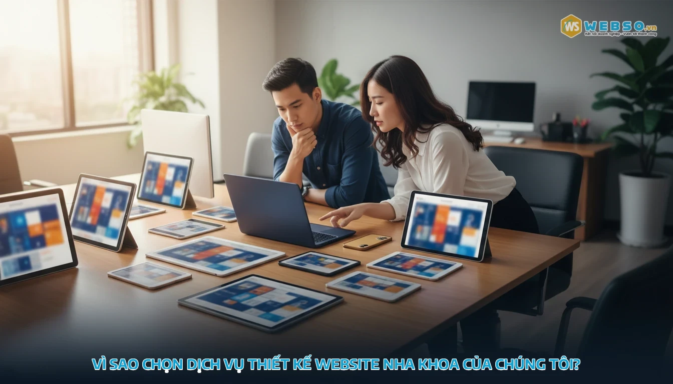 thiết kế website nha khoa - Vì sao chọn dịch vụ thiết kế website nha khoa của chúng tôi?