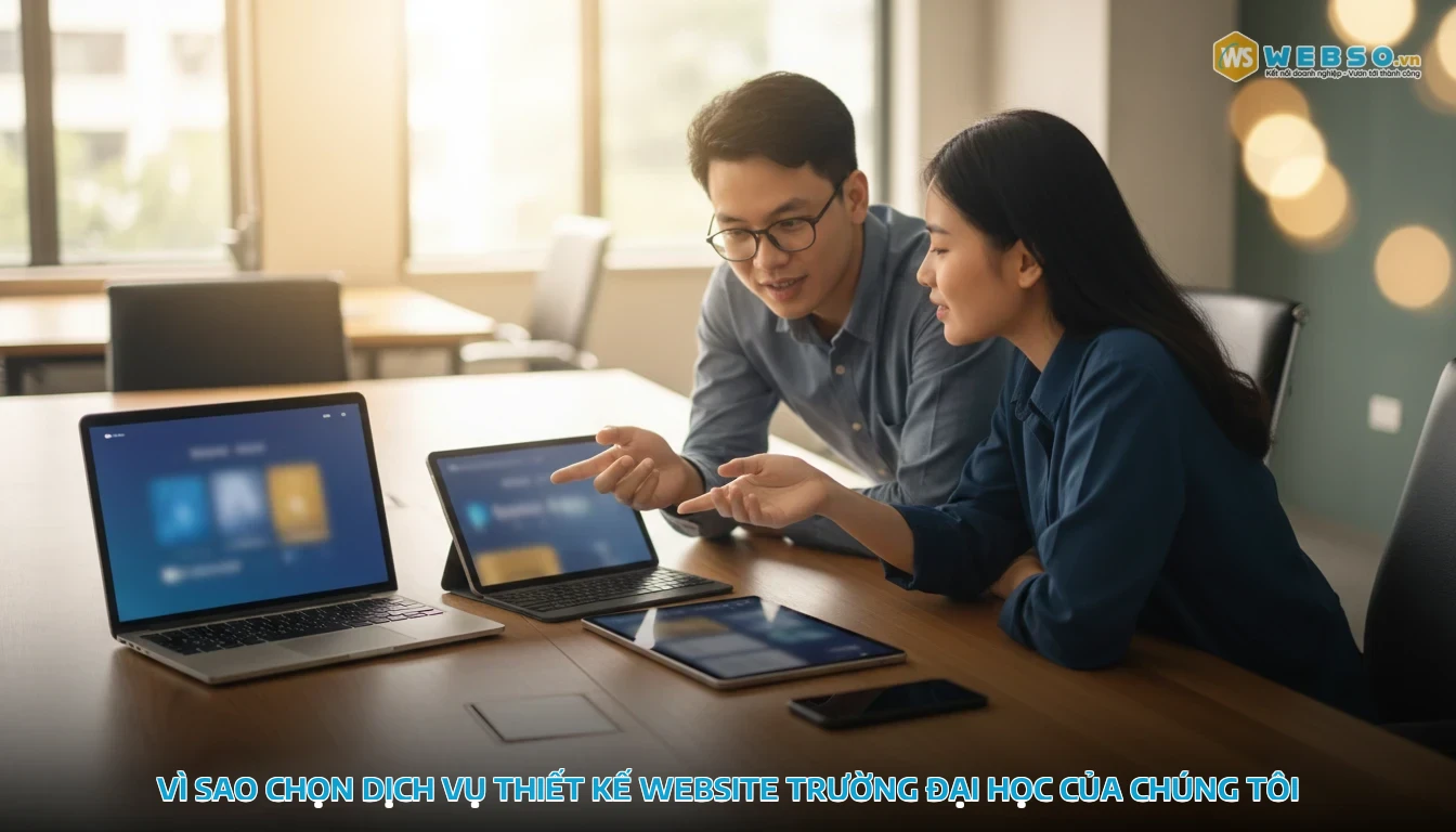 thiết kế website trường đại học - Vì sao chọn dịch vụ thiết kế website trường đại học của chúng tôi