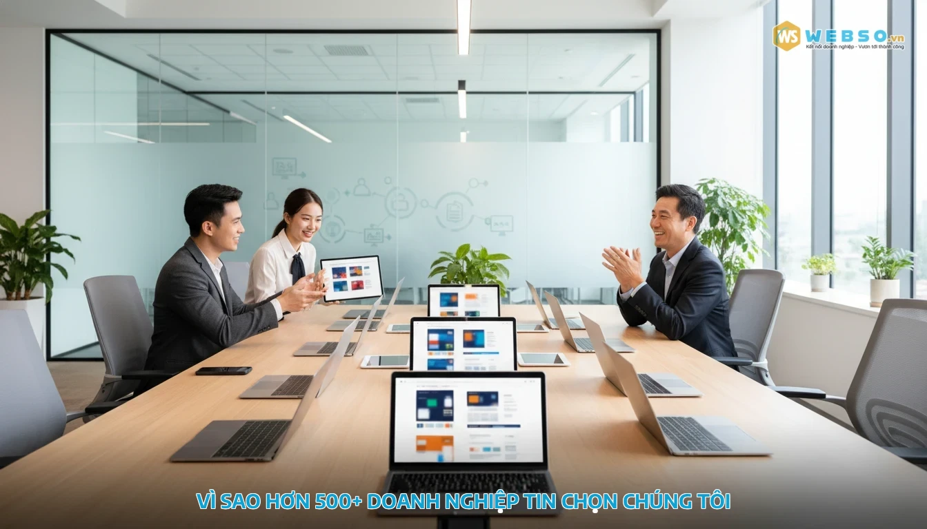 thiết kế web - Vì sao hơn 500+ doanh nghiệp tin chọn chúng tôi