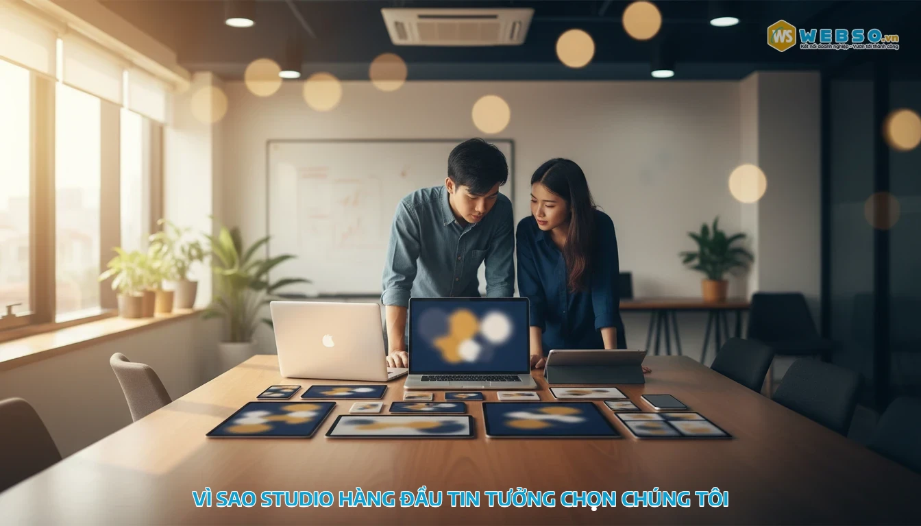 thiết kế website studio - Vì sao studio hàng đầu tin tưởng chọn chúng tôi