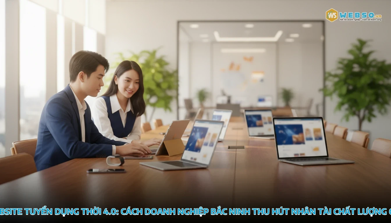 thiết kế website tại bắc ninh - Website tuyển dụng thời 4.0: Cách doanh nghiệp Bắc Ninh thu hút nhân tài chất lượng cao