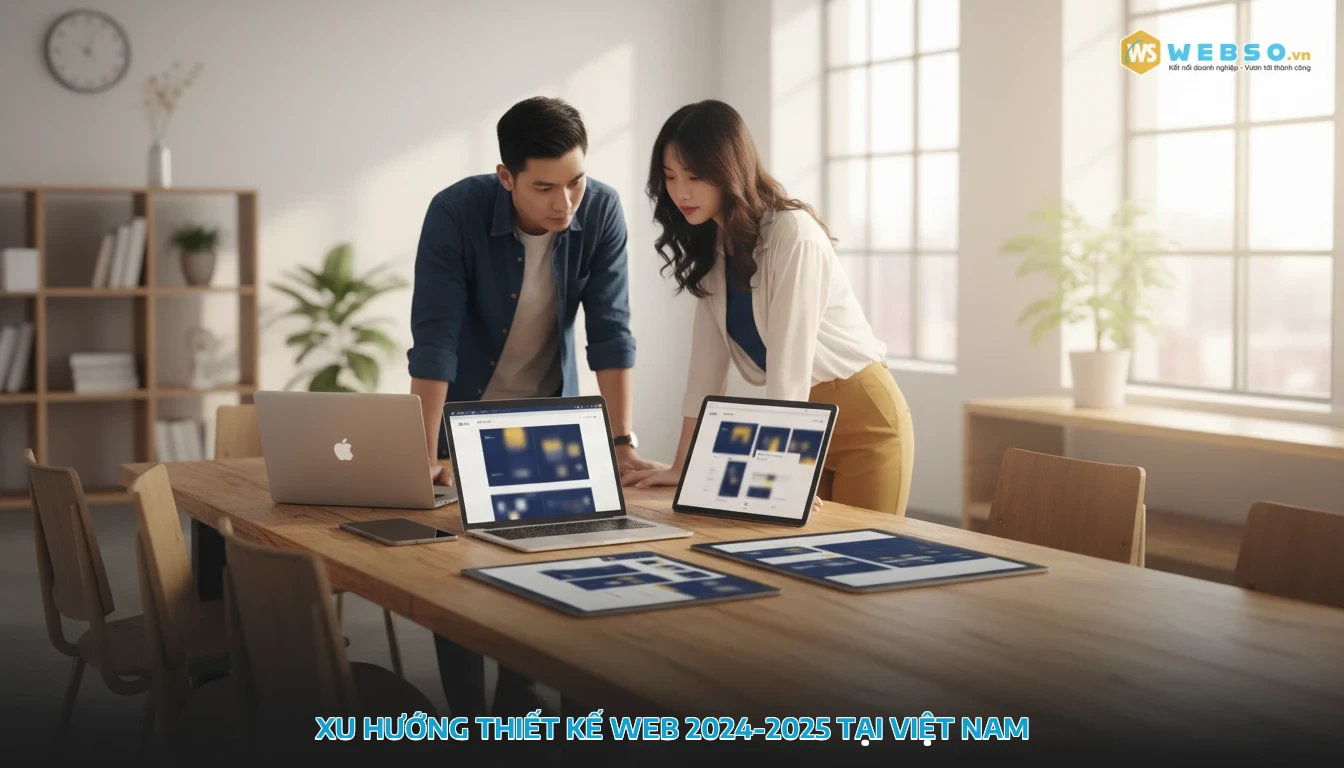 thiết kế web tại vĩnh phúc - Xu Hướng Thiết Kế Web 2025-2026 Tại Việt Nam