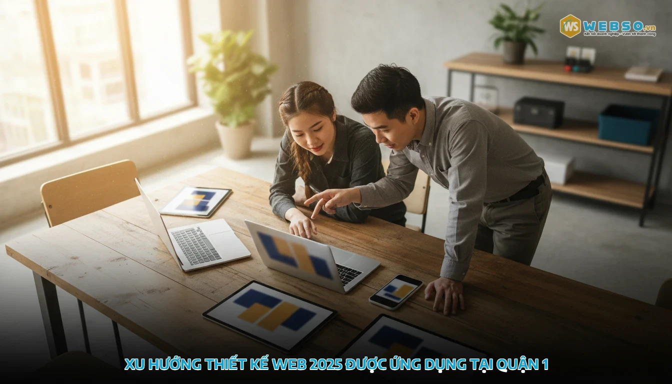 thiết kế web quận 1 - Xu hướng thiết kế web 2025 được ứng dụng tại quận 1