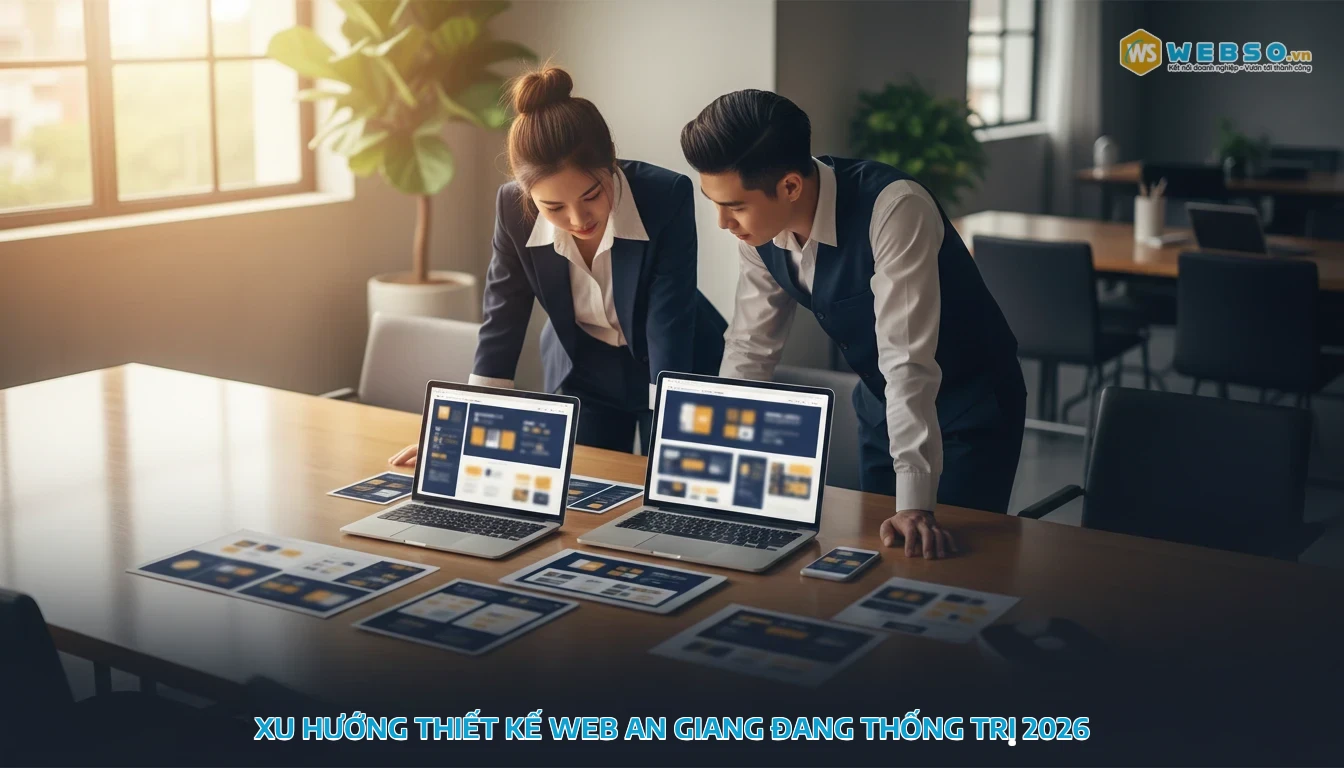 thiết kế web an giang - Xu hướng thiết kế web An Giang đang thống trị 2026