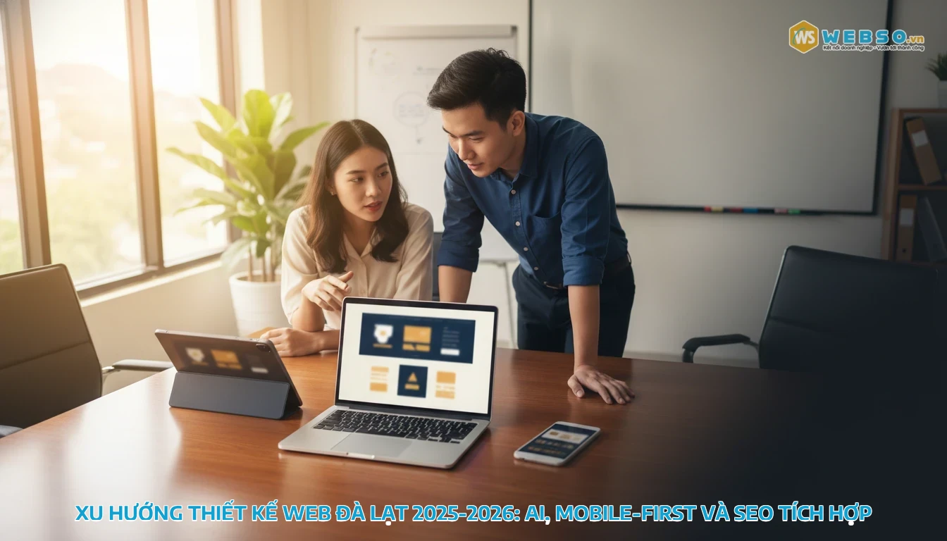 thiết kế web đà lạt - Xu hướng thiết kế web Đà Lạt 2025-2026